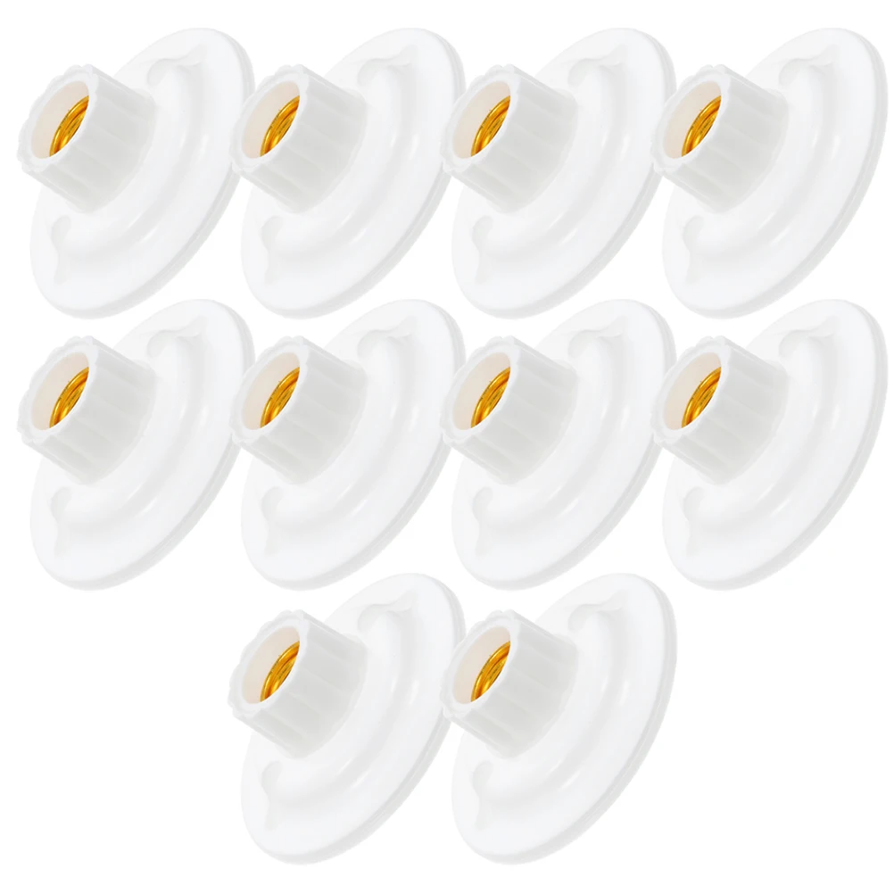 12PCS E27 Retardant Holder Light Bulb Socket Base High Quality Plastic Chandelier Lamp Lamp Base Only Socket LED
12PCS E27 Retardant Holder Light Bulb Socket Base High Quality Plastic Chandelier Lamp Lamp Base Only Socket LED