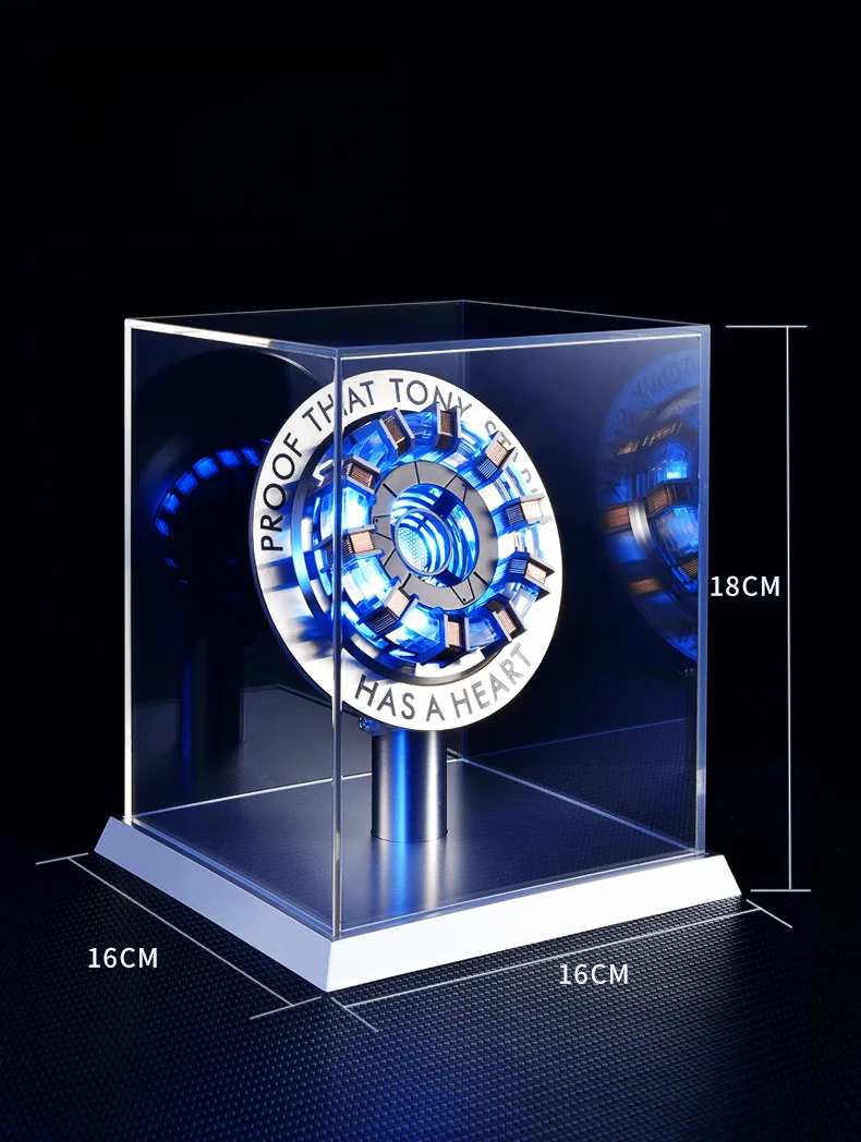 Модель реактора Железного человека: Сердце-реактор, маятниковая модель из сплава
Модель реактора Железного человека: Сердце-реактор, маятниковая модель из сплава