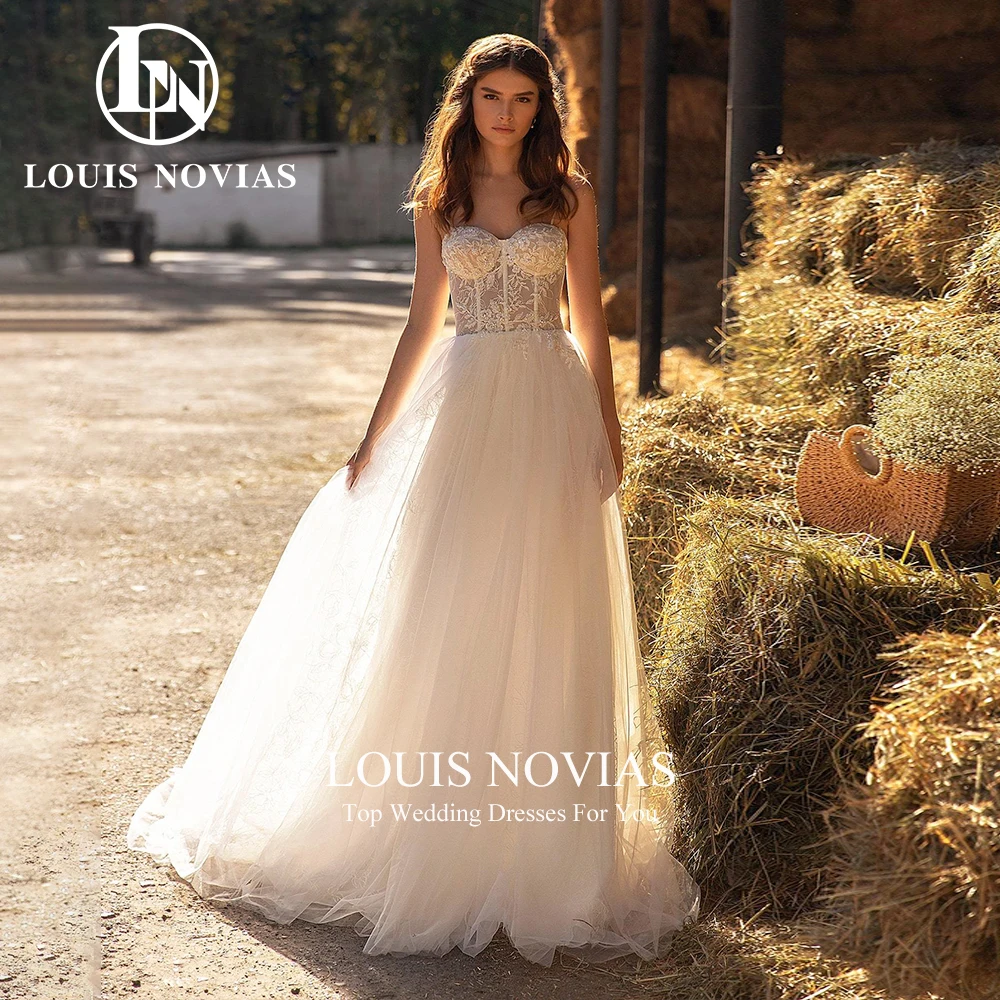 LOUIS NOVIAS свадебное платье трапециевидной формы, сексуальное тюлевое свадебное платье на тонких бретельках, милое свадебное платье без рукавов, Vestidos De Novia
LOUIS NOVIAS свадебное платье трапециевидной формы, сексуальное тюлевое свадебное платье на тонких бретельках, милое свадебное платье без рукавов, Vestidos De Novia
