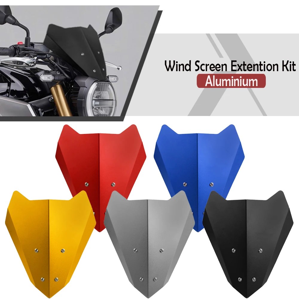 Motorcycle Aluminum Windshield Wind Screen Extention Kit FOR HONDA CB650R CB 650R 650 R CB650 2018 2019 2020 2021 2022 2023
Motorcycle Aluminum Windshield Wind Screen Extention Kit FOR HONDA CB650R CB 650R 650 R CB650 2018 2019 2020 2021 2022 2023