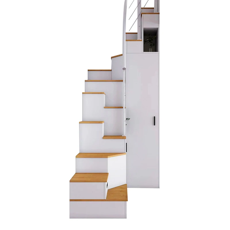 Extremely short floor space duplex attic staircase home custom staggered staircase space saving small ladder cabinet
Extremely short floor space duplex attic staircase home custom staggered staircase space saving small ladder cabinet