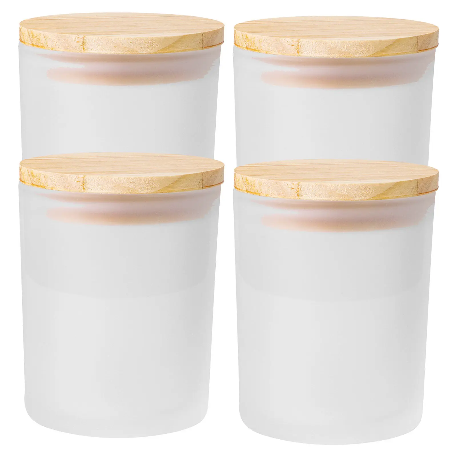 Набор из 4 матовых стеклянных банок с крышками для изготовления свечей, декоративные пустые маленькие баночки
Набор из 4 матовых стеклянных банок с крышками для изготовления свечей, декоративные пустые маленькие баночки