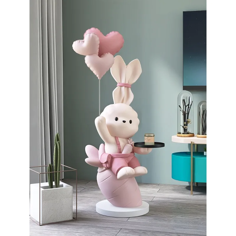 Large Home Decor Rabbit Statue Decoration Home Accessories Animal Table Living Room Floor Tray Storage Ornament Indoor Furniture
Large Home Decor Rabbit Statue Decoration Home Accessories Animal Table Living Room Floor Tray Storage Ornament Indoor Furniture