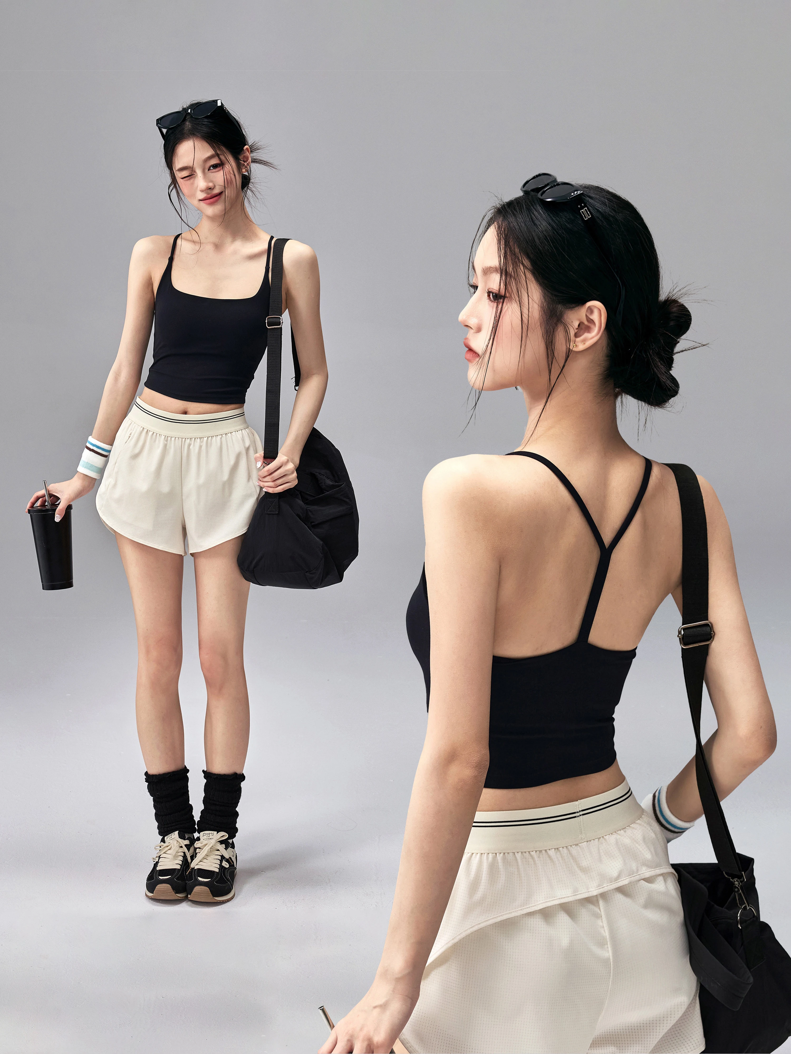 Sports Tank Top with Chest Pad Yoga Clothes Thin Strap Beautiful Back Fitness Bra Breathable Quick Dry Pilates Training Set S...
Sports Tank Top with Chest Pad Yoga Clothes Thin Strap Beautiful Back Fitness Bra Breathable Quick Dry Pilates Training Set S...