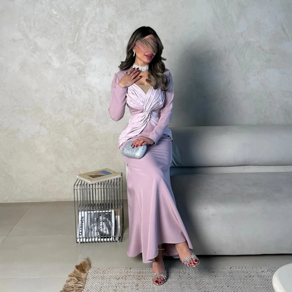 Formal Party Long Sleeves Bespoke Occasion Gown Evening Dresses Prom Pastrol Unisex Jersey Retro Dubai Saudi Arabic Customized
Formal Party Long Sleeves Bespoke Occasion Gown Evening Dresses Prom Pastrol Unisex Jersey Retro Dubai Saudi Arabic Customized