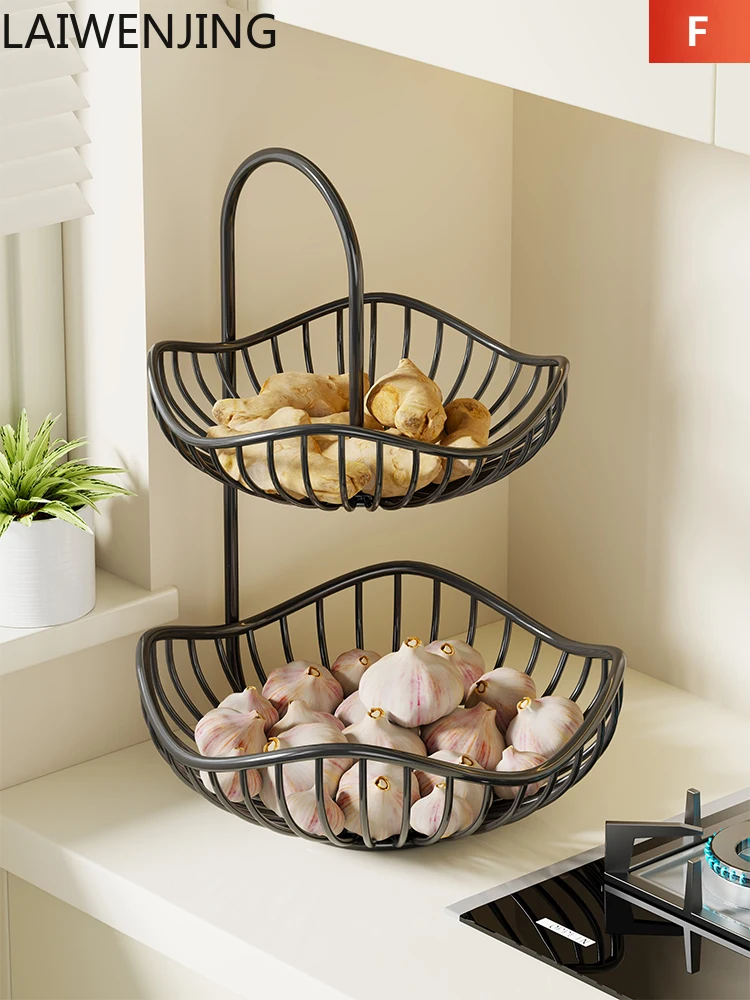 SGF Countertop Garlic Vegetables Multi-layer Storage Basket Corner Multifunctional Storage Shelf
SGF Countertop Garlic Vegetables Multi-layer Storage Basket Corner Multifunctional Storage Shelf