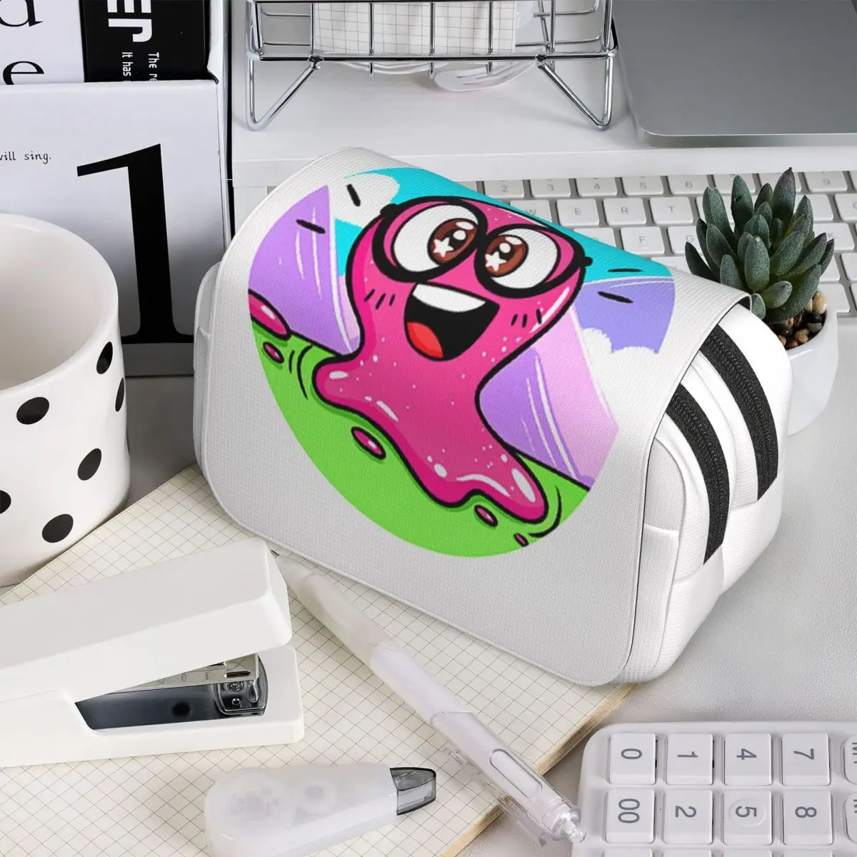 Супермодный пенал Super Slick Slime Sam для детей, школьный пенал-коробка, сумка для канцелярских принадлежностей, органайзер для ручек
Супермодный пенал Super Slick Slime Sam для детей, школьный пенал-коробка, сумка для канцелярских принадлежностей, органайзер для ручек