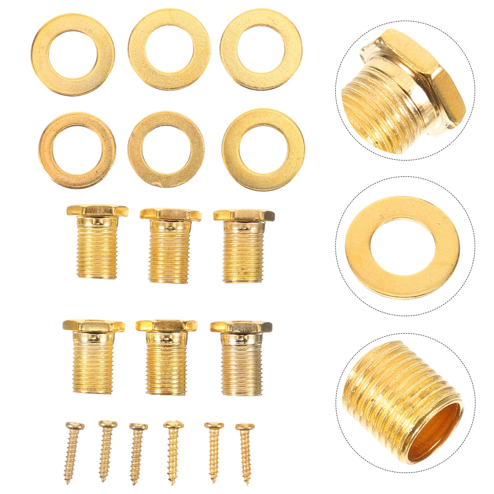 6 Sets Guitar Tuner Accessories Acoustic Washers Screws Nut Caps Pegs Keys Electric Guitar Tuning Nuts Washer Lightweight Stable
6 Sets Guitar Tuner Accessories Acoustic Washers Screws Nut Caps Pegs Keys Electric Guitar Tuning Nuts Washer Lightweight Stable