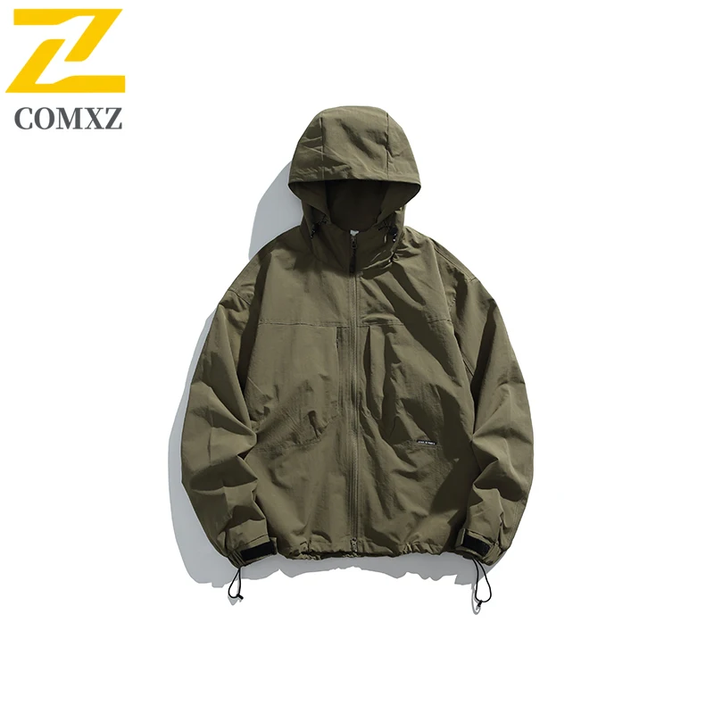 COMXZ Male Jacket Stylish Outdoor Mountaineering Windproof Hiking Jackets Men Hooded Autumn Lightweight Durable Trekking Coat
COMXZ Male Jacket Stylish Outdoor Mountaineering Windproof Hiking Jackets Men Hooded Autumn Lightweight Durable Trekking Coat