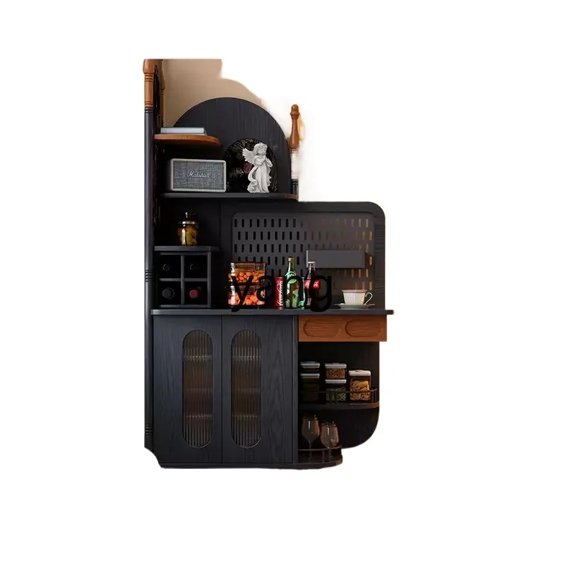 LH solid wood dining side cabinet retro living room coffee cabinet black antique wall storage high cabinet
LH solid wood dining side cabinet retro living room coffee cabinet black antique wall storage high cabinet