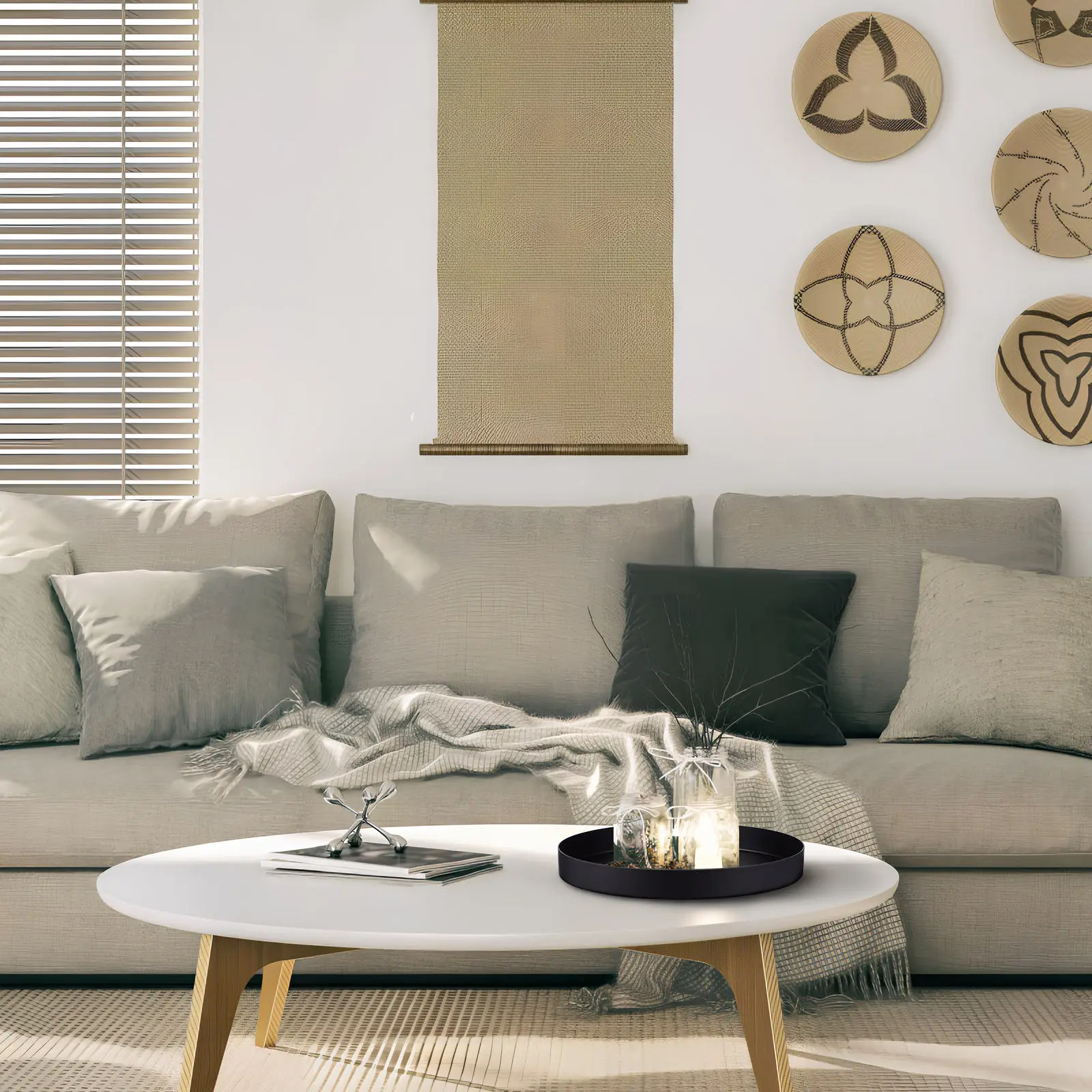 Круглый сервировочный поднос из черного металла, декоративная посуда для кухни, организации пространства, домашнего декора, принадлежностей для кофейной станции
Круглый сервировочный поднос из черного металла, декоративная посуда для кухни, организации пространства, домашнего декора, принадлежностей для кофейной станции