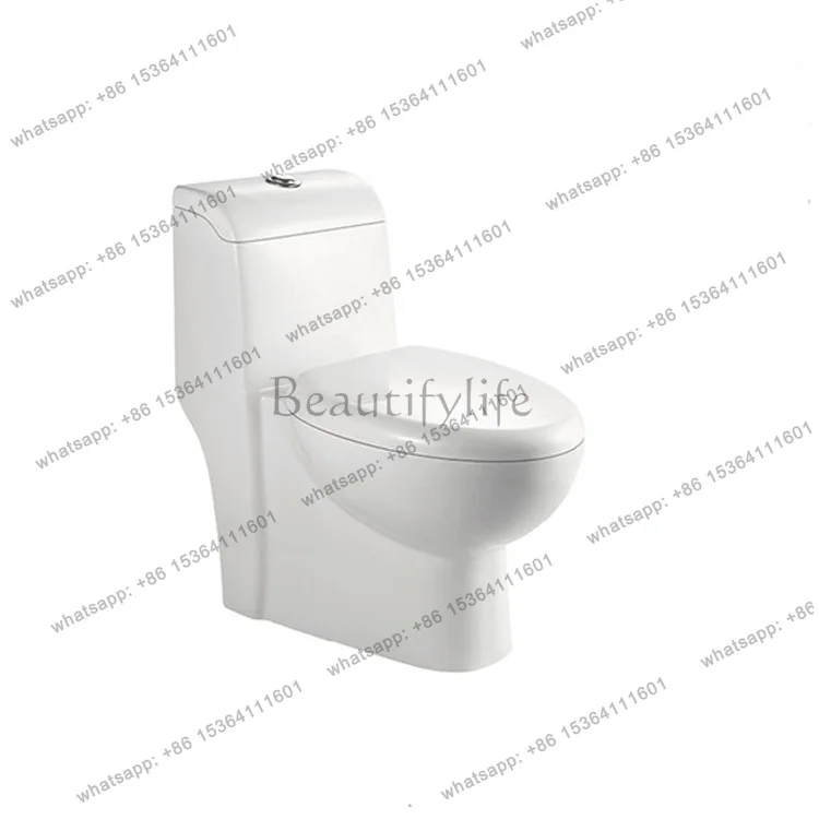 One-piece siphon toilet, super swirl water-saving toilet, smart clean glaze toilet
One-piece siphon toilet, super swirl water-saving toilet, smart clean glaze toilet