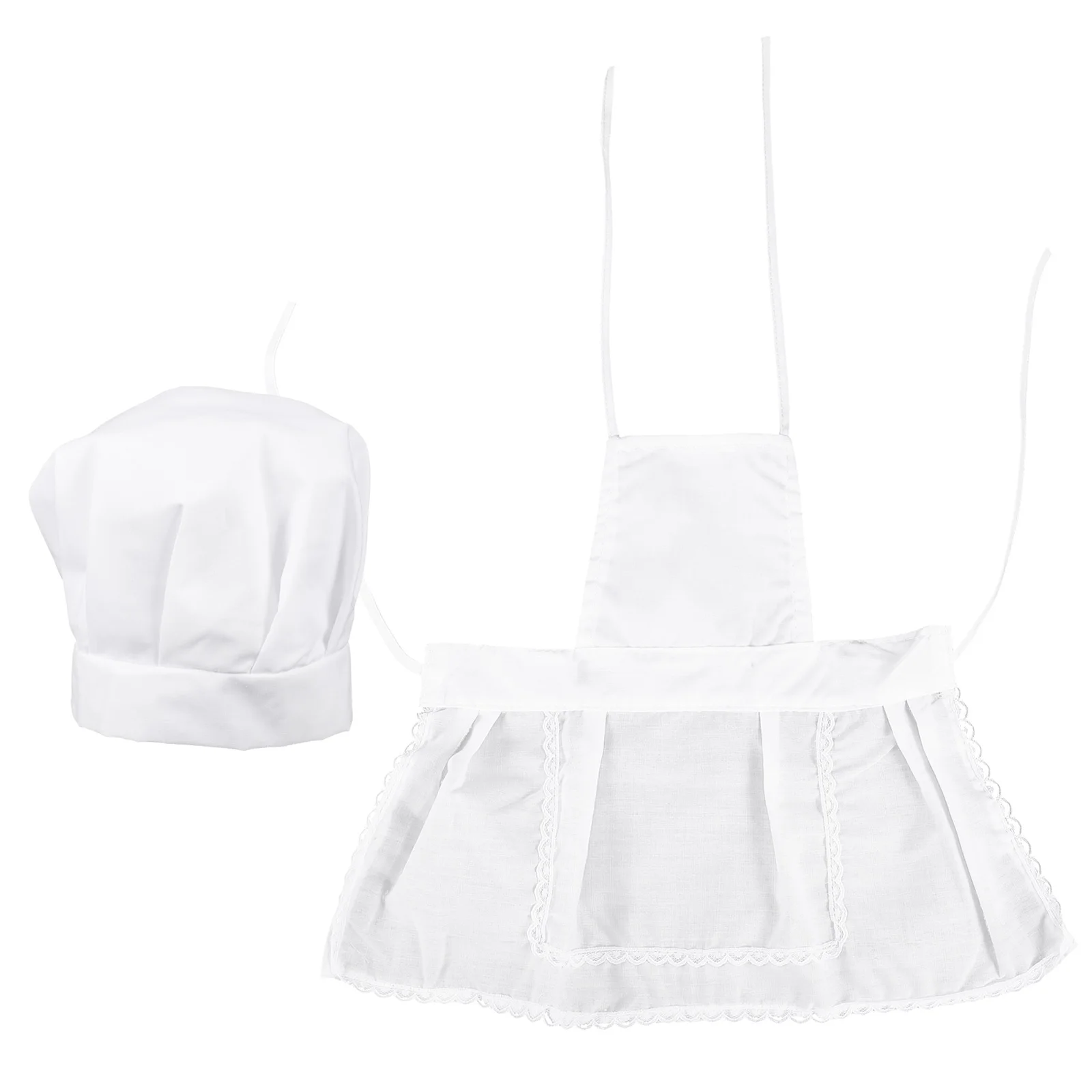 1 set 1 Set Chef Hat Apron Set For Girls Baking Role Play Kitchen Cooking Costume Career Game Sleeveless Apron With Pocket
1 set 1 Set Chef Hat Apron Set For Girls Baking Role Play Kitchen Cooking Costume Career Game Sleeveless Apron With Pocket