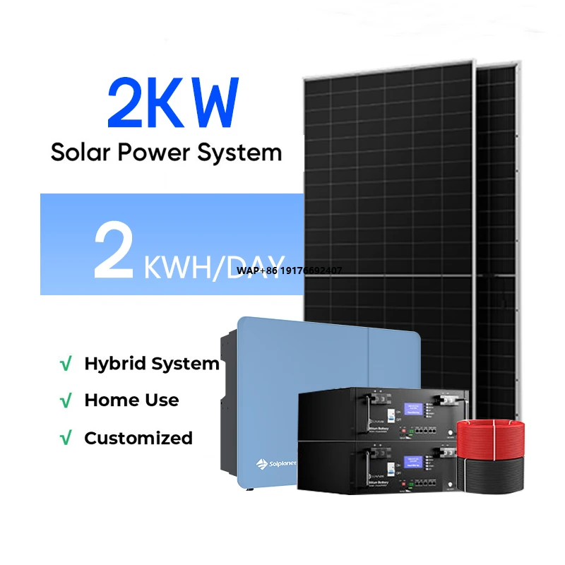 Полный комплект гибридной системы хранения солнечной энергии 2 кВт комплект солнечной энергетической системы Solaire для дома
Полный комплект гибридной системы хранения солнечной энергии 2 кВт комплект солнечной энергетической системы Solaire для дома