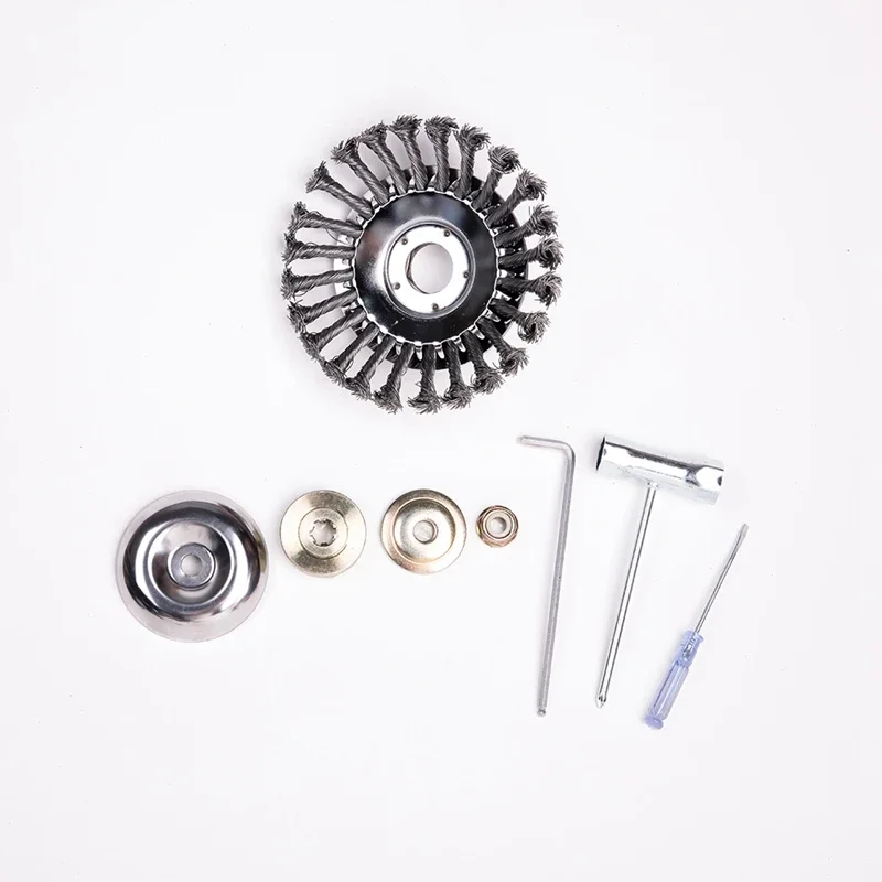 6-Inch lawn mower tool, garden weeding wire brush head accessories, lawn mower weeding tray
6-Inch lawn mower tool, garden weeding wire brush head accessories, lawn mower weeding tray
