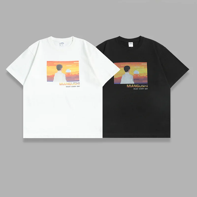 Y2k Clothing Tshirt Pixel Style Japanese Graphic Summer T-shirt Cartoon Retro T Shirt Men Women Short Sleeves Tops Harajuku Tees
Y2k Clothing Tshirt Pixel Style Japanese Graphic Summer T-shirt Cartoon Retro T Shirt Men Women Short Sleeves Tops Harajuku Tees
