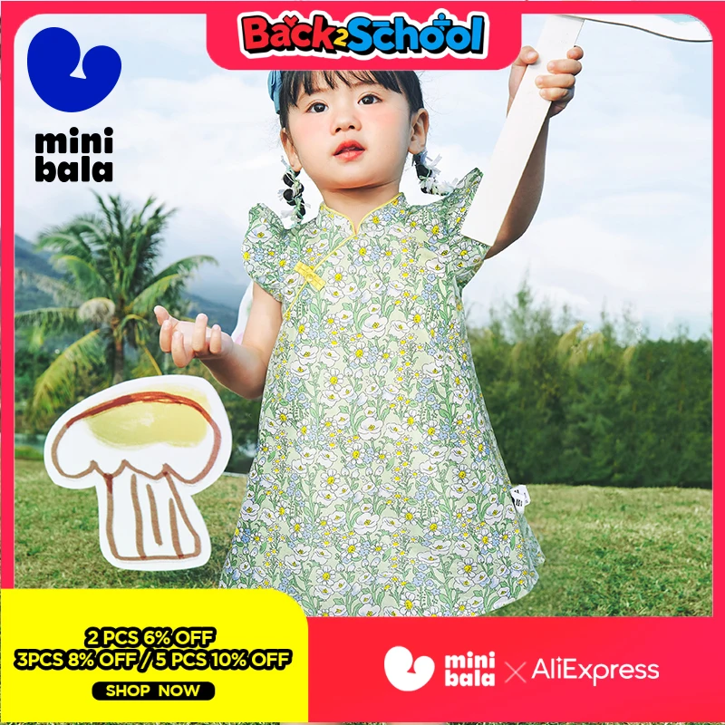 Мини Bala хлопковое платье Cheongsam для девочек, милое летнее платье в китайском стиле для фестивалей и фотографий
Мини Bala хлопковое платье Cheongsam для девочек, милое летнее платье в китайском стиле для фестивалей и фотографий