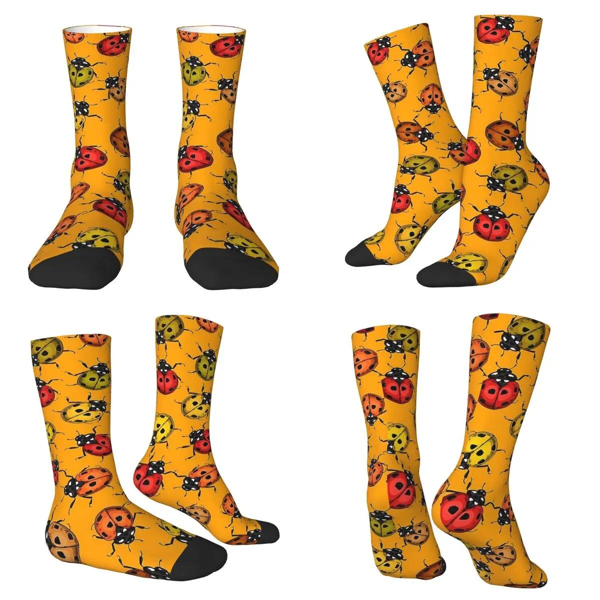 Funny Insect Ladybug Socks Harajuku Super Soft Stockings All Season Long Socks Accessories for Man's Woman's Christmas Gifts
Funny Insect Ladybug Socks Harajuku Super Soft Stockings All Season Long Socks Accessories for Man's Woman's Christmas Gifts