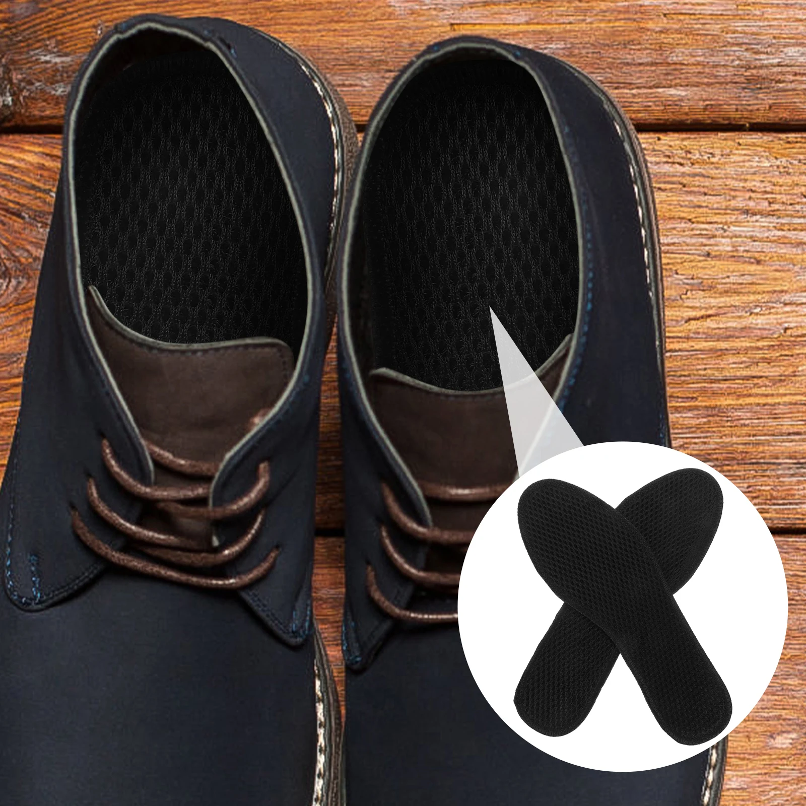 2 Pairs Shoe Pads Bamboo Charcoal Insoles Shoes Cushion Foot Care Accessories Mat
2 Pairs Shoe Pads Bamboo Charcoal Insoles Shoes Cushion Foot Care Accessories Mat