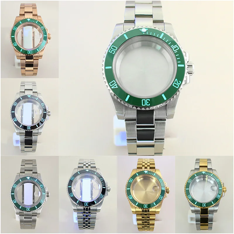 Silver 40mm For NH35 NH36 4R36 NH70 NH72 Miyota8215 Eta2824 PT5000 Movement Watch Case Bracelet Sapphire Glass C3 Ceramic Bezel
Silver 40mm For NH35 NH36 4R36 NH70 NH72 Miyota8215 Eta2824 PT5000 Movement Watch Case Bracelet Sapphire Glass C3 Ceramic Bezel