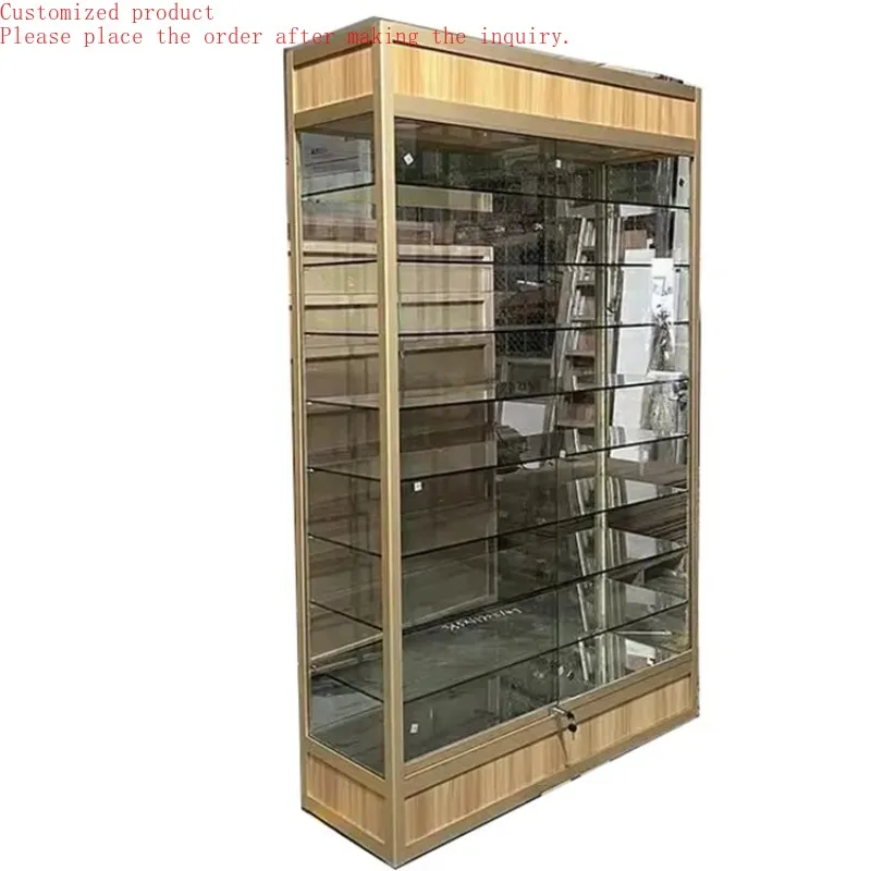 Custom.OEM Glass Corner Showcase Transparent Tempered Glass Shelves Wooden Glass Display Showcase Commercial
Custom.OEM Glass Corner Showcase Transparent Tempered Glass Shelves Wooden Glass Display Showcase Commercial