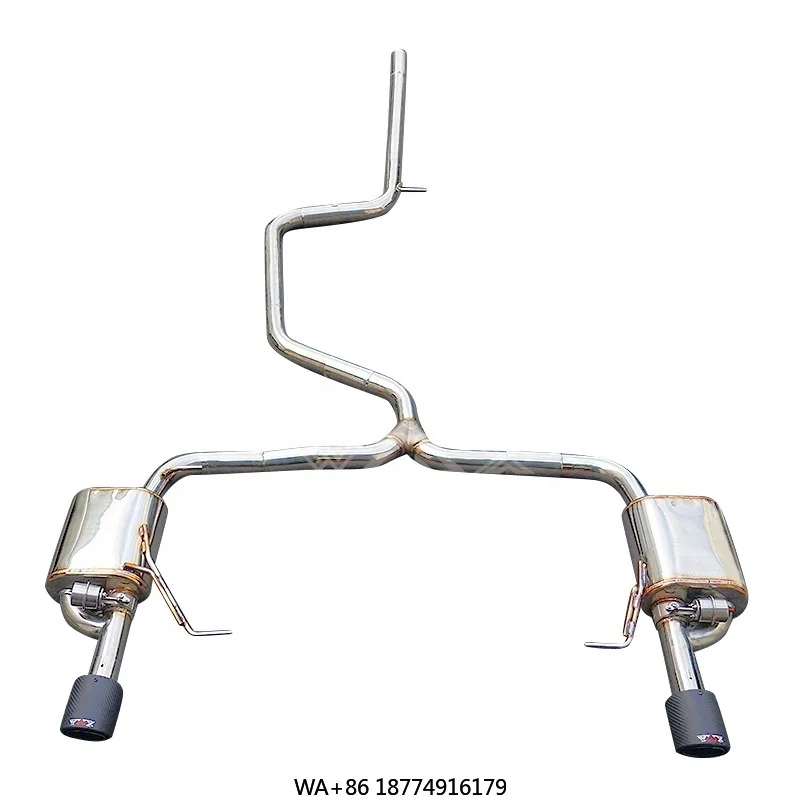 Выхлопные трубы из нержавеющей стали для 19 Lanando GTS Lavida 2012-2022, производительная выхлопная система
Выхлопные трубы из нержавеющей стали для 19 Lanando GTS Lavida 2012-2022, производительная выхлопная система