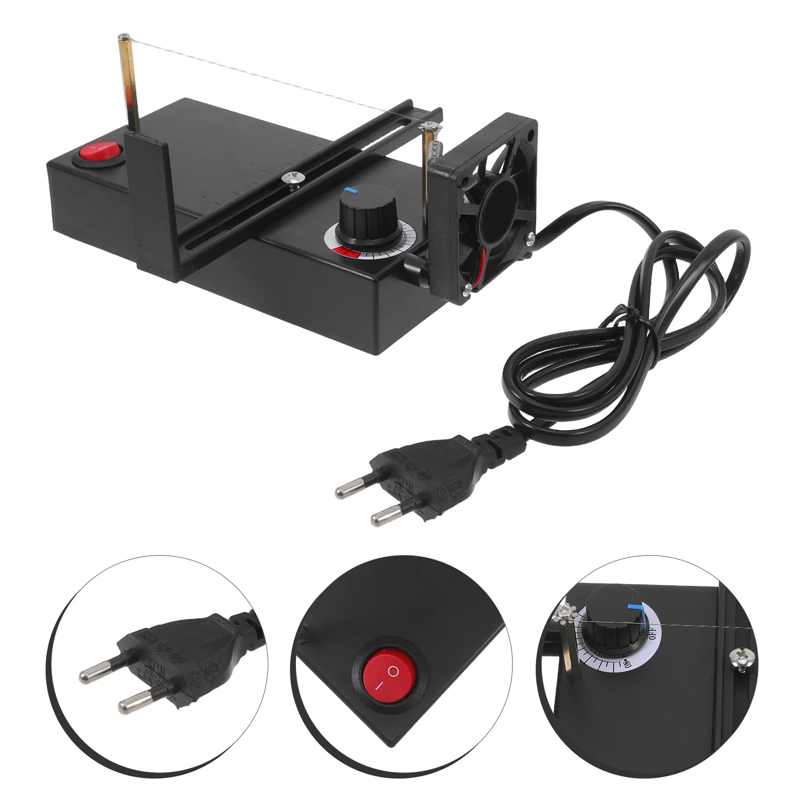 Adjustable Hot Ribbon Cutter Sealer Electric Thermal Cutting Machine Fan Fabric Elastic Bands Rope Tool Portable Efficient 
Adjustable Hot Ribbon Cutter Sealer Electric Thermal Cutting Machine Fan Fabric Elastic Bands Rope Tool Portable Efficient