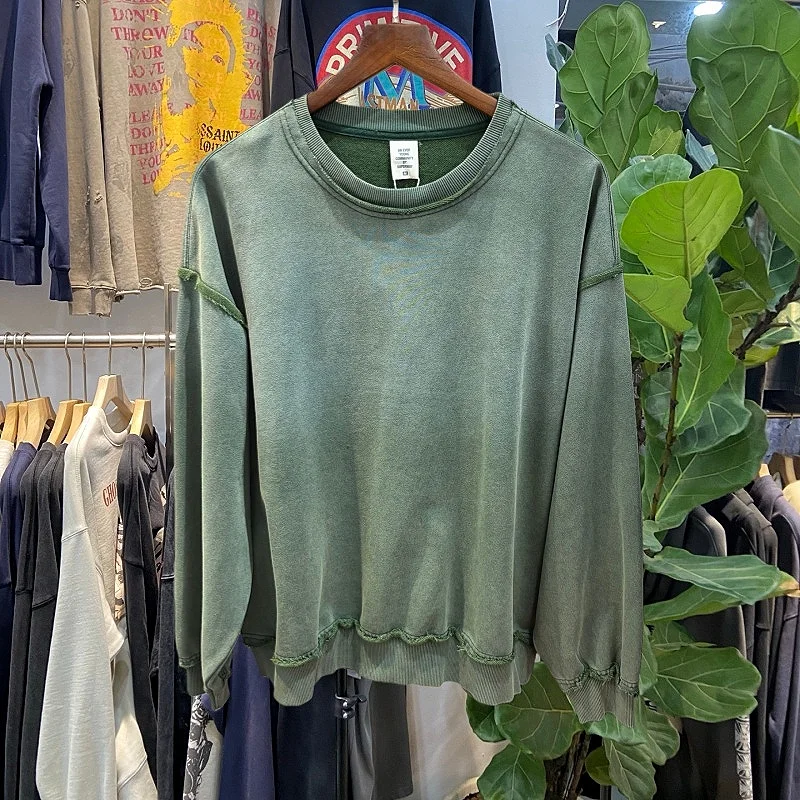 Мужская свободная повседневная длинная толстовка в стиле ретро с американской талией, хлопковый удобный прочный повседневный свитер
Мужская свободная повседневная длинная толстовка в стиле ретро с американской талией, хлопковый удобный прочный повседневный свитер