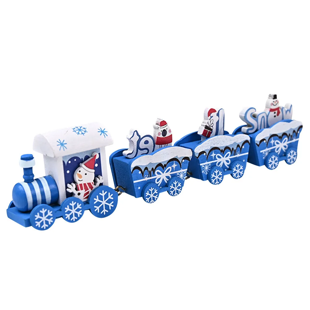 1pc Wooden Snowman Train Christmas Decorations For Xmas Party Tabletop Ornament Gift, Wooden Train Toy, Holiday Home Decor
1pc Wooden Snowman Train Christmas Decorations For Xmas Party Tabletop Ornament Gift, Wooden Train Toy, Holiday Home Decor