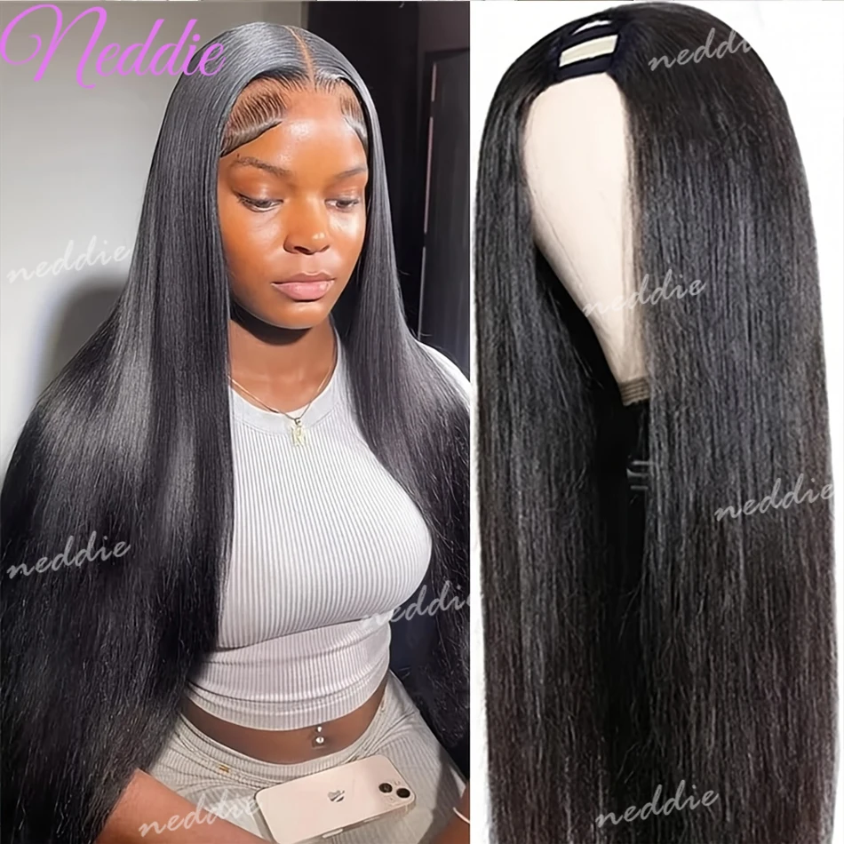 V Part Wigs Human Hair Bone Straight Human Hair Wigs No Leave Out No Sew-In Half Wigs Glueless Natural Black Ready To Wear Wig
V Part Wigs Human Hair Bone Straight Human Hair Wigs No Leave Out No Sew-In Half Wigs Glueless Natural Black Ready To Wear Wig