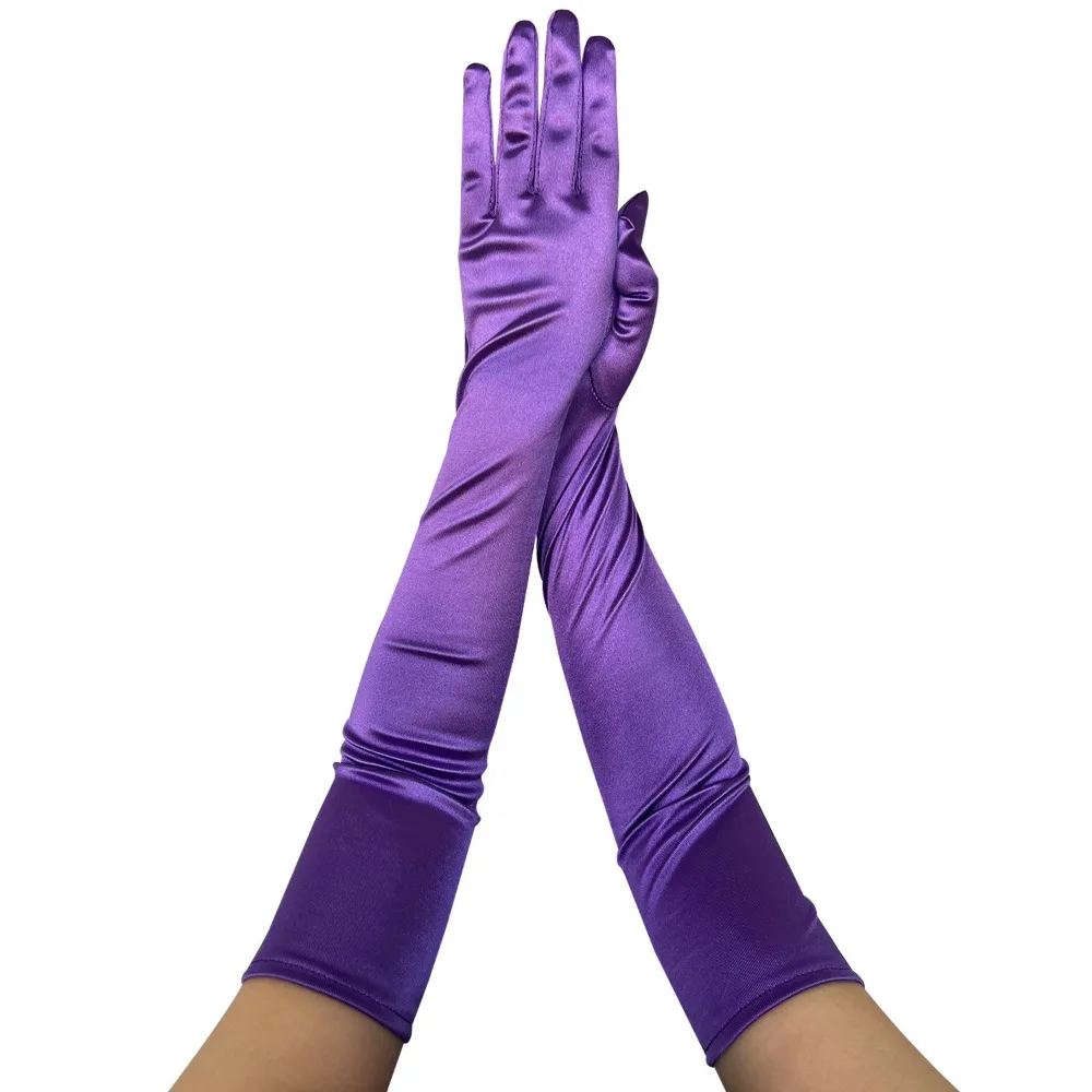 Halloween 52CM Long Stretchy Sedan Party Smooth Satin Cosplay Dinner Dress Gloves
Halloween 52CM Long Stretchy Sedan Party Smooth Satin Cosplay Dinner Dress Gloves