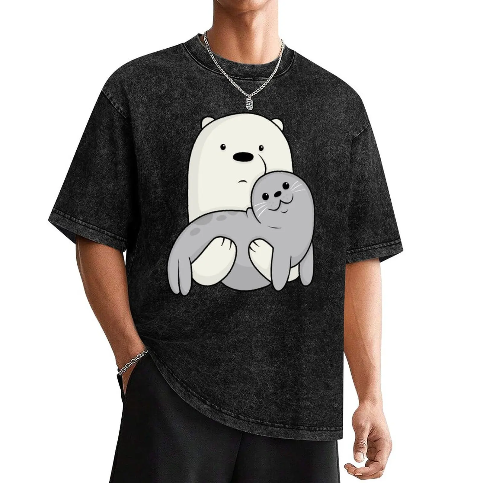 Ice Bear and Seal T-Shirt blue lock essential t shirt cute tops mens graphic t-shirts anime
Ice Bear and Seal T-Shirt blue lock essential t shirt cute tops mens graphic t-shirts anime