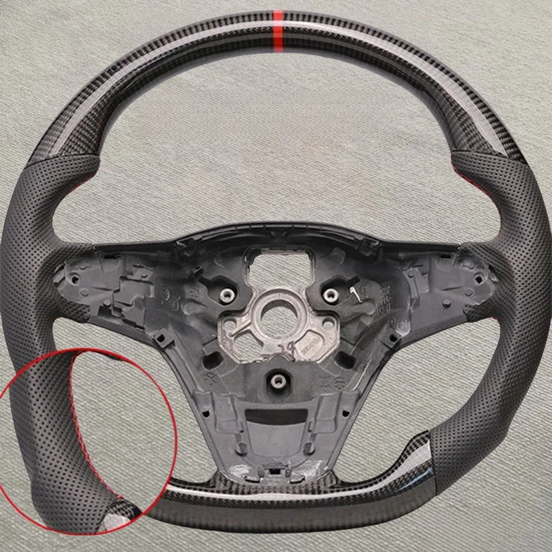 Customized Sports Style Carbon Fiber Leather Car Steering Wheel For Volkswagen VW Golf 8 GTI R Line MK8 Car Accessories
Customized Sports Style Carbon Fiber Leather Car Steering Wheel For Volkswagen VW Golf 8 GTI R Line MK8 Car Accessories