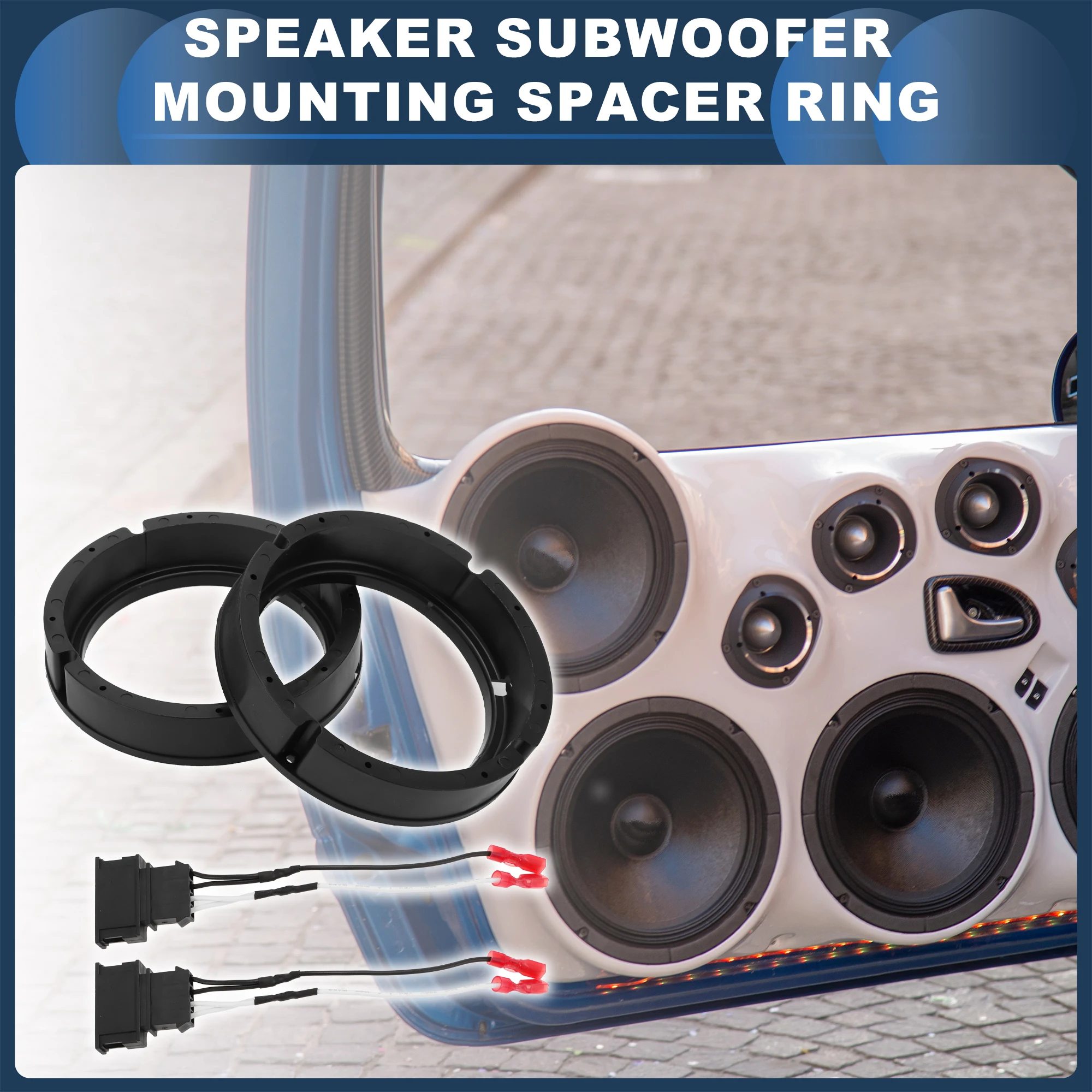 X Autohaux Speaker Spacer Ring Tweeter Speaker Spacer Adapter for Volkswagen Golf MK7 5G 2013 2 Set
X Autohaux Speaker Spacer Ring Tweeter Speaker Spacer Adapter for Volkswagen Golf MK7 5G 2013 2 Set