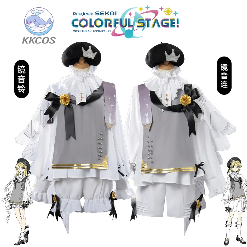 Project Sekai ColorfulStage Kagamine Rin/Len Rella Mini Dress Anime Cosplay Costume Halloween Kawaii Cute Christmas Role KKCos
Project Sekai ColorfulStage Kagamine Rin/Len Rella Mini Dress Anime Cosplay Costume Halloween Kawaii Cute Christmas Role KKCos