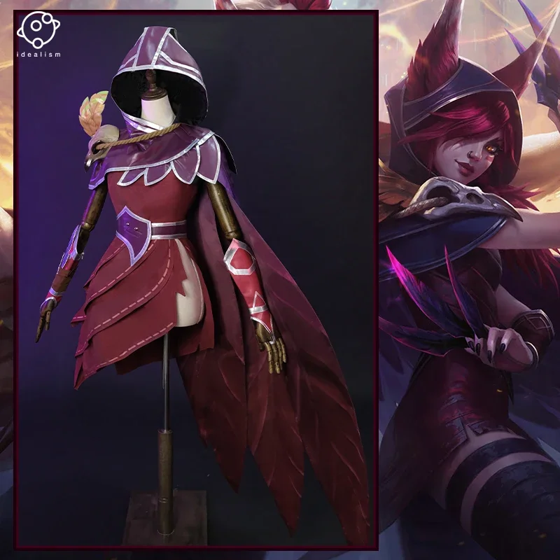 FC6Presell LOL The Rebel Xayah Cosplay Costume Game LOL Xayah New Champion Outfit Halloween Women Suit with Cloak@FC8!
FC6Presell LOL The Rebel Xayah Cosplay Costume Game LOL Xayah New Champion Outfit Halloween Women Suit with Cloak@FC8!