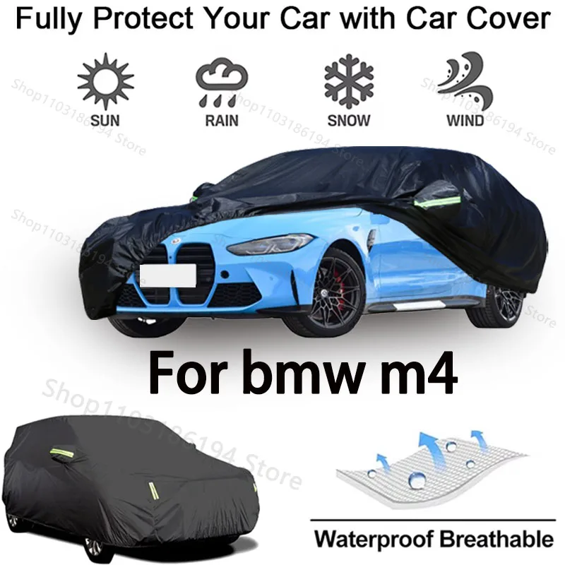 Full Car Cover For BMW M4 Outdoor Protective Gear-Snowproof, Sunshield, Waterproof and Dustproof Automobile Accessories
Full Car Cover For BMW M4 Outdoor Protective Gear-Snowproof, Sunshield, Waterproof and Dustproof Automobile Accessories