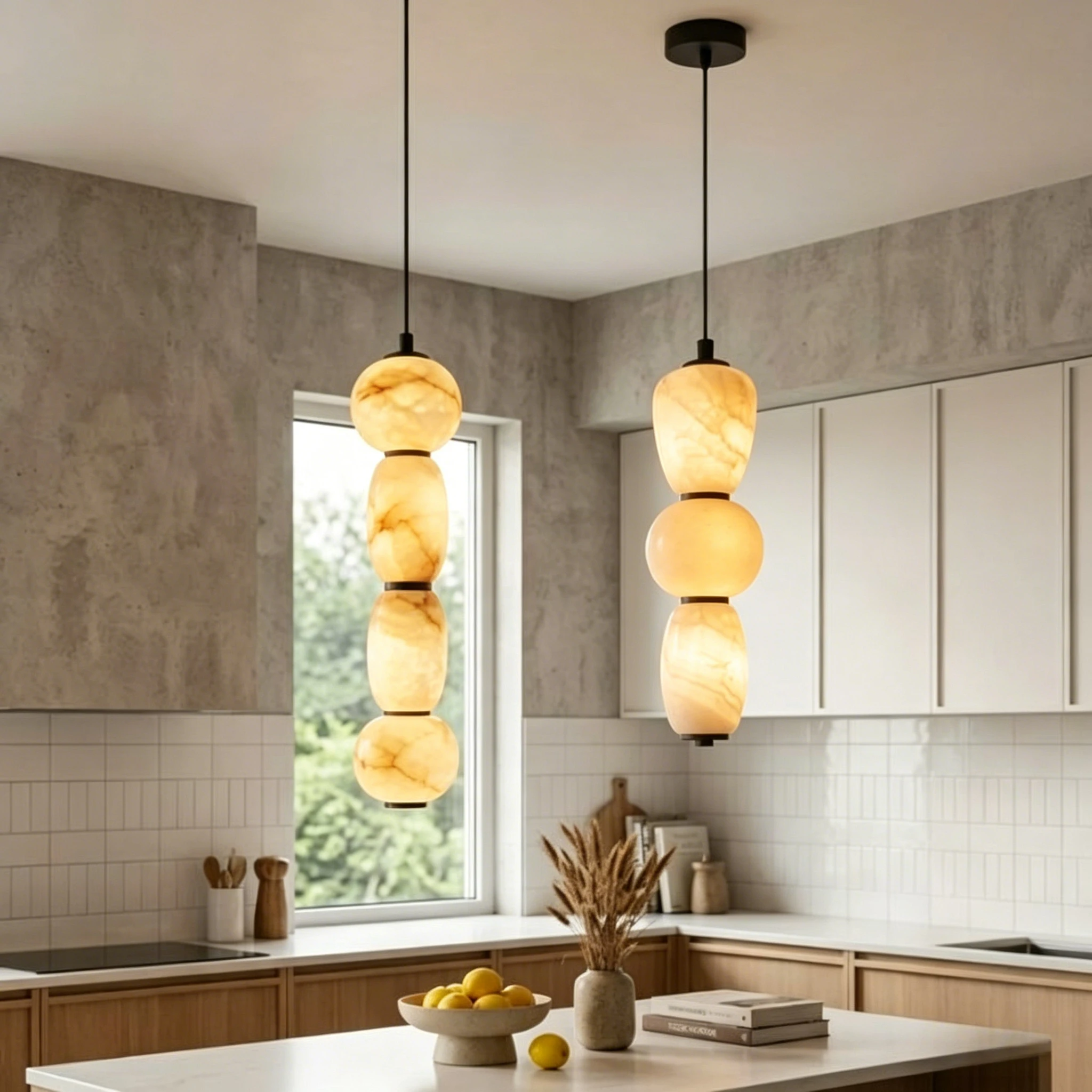 Designer Marble Pendant Light for Living Room Dining Room Alabaster Lamp Decor for Ceiling Hanging Light Indoor Lighting Fixture
Designer Marble Pendant Light for Living Room Dining Room Alabaster Lamp Decor for Ceiling Hanging Light Indoor Lighting Fixture