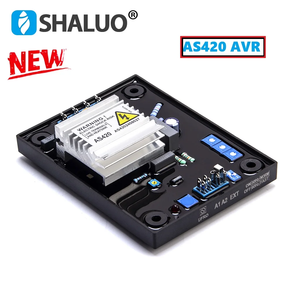 New Arrival AS420 AVR Generator Voltage Regulator Alternator Automatic Regulation Stabilizer Circuit Board Genset Parts
New Arrival AS420 AVR Generator Voltage Regulator Alternator Automatic Regulation Stabilizer Circuit Board Genset Parts