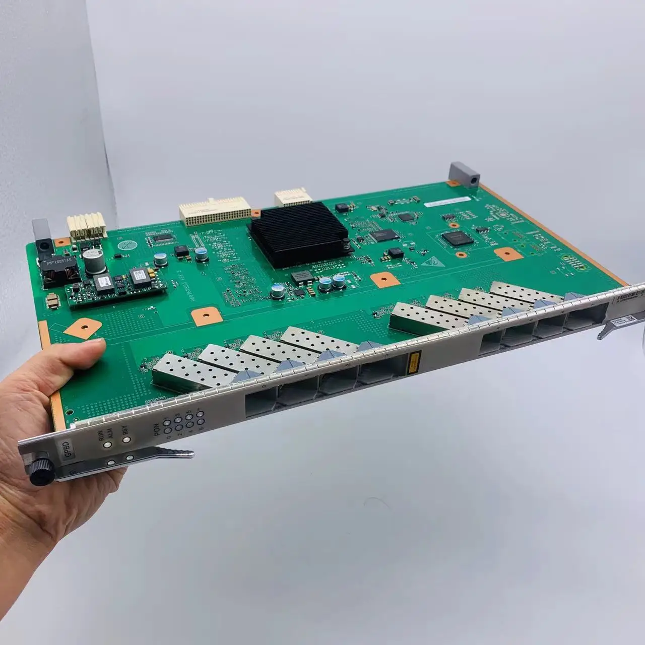 GPON OLT board GPBD 8Ports Mainboard With Class C+/C++SFP Module for GPON OLT MA5608T MA5680T MA5683T MA5603T
GPON OLT board GPBD 8Ports Mainboard With Class C+/C++SFP Module for GPON OLT MA5608T MA5680T MA5683T MA5603T