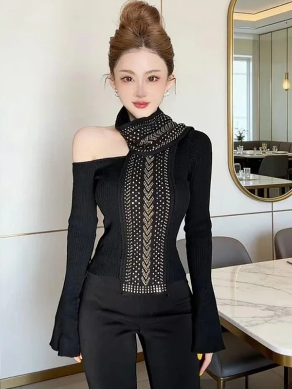 Unique Beautiful Long Sve Knitted Sweater Women's Slim Fit oulder Bared Fake Two-Piece Warm Sli Online Exclusive 2026
Unique Beautiful Long Sve Knitted Sweater Women's Slim Fit oulder Bared Fake Two-Piece Warm Sli Online Exclusive 2026