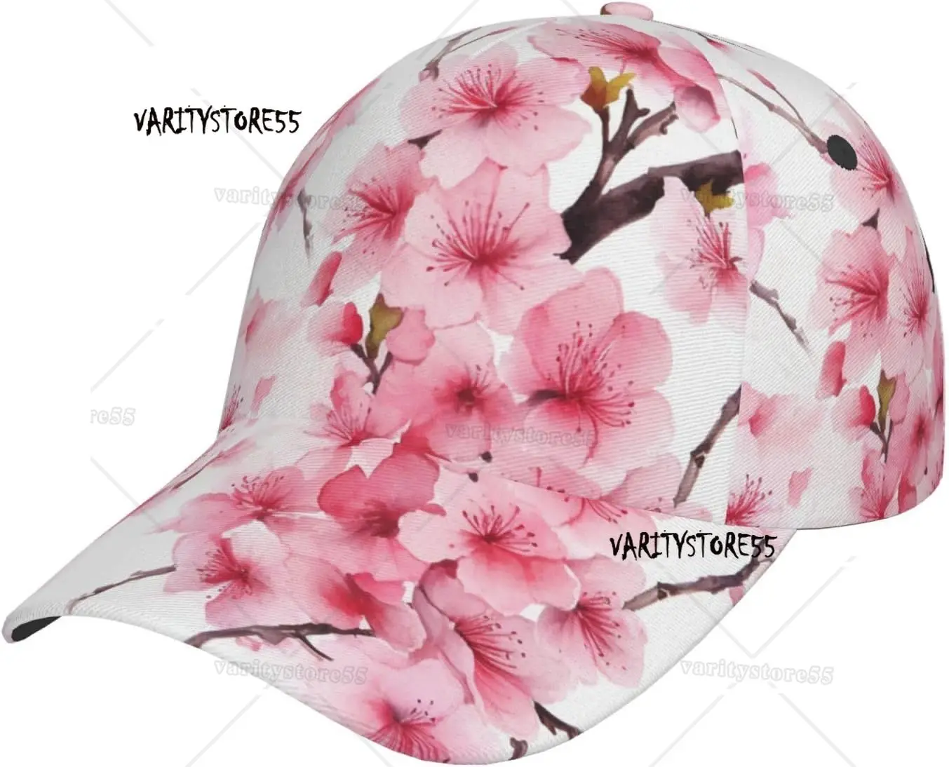 Cute Cherry Blossom Printed Neutral Baseball Cap Fashion Sun Hat Outdoor Leisure Cap
Cute Cherry Blossom Printed Neutral Baseball Cap Fashion Sun Hat Outdoor Leisure Cap
