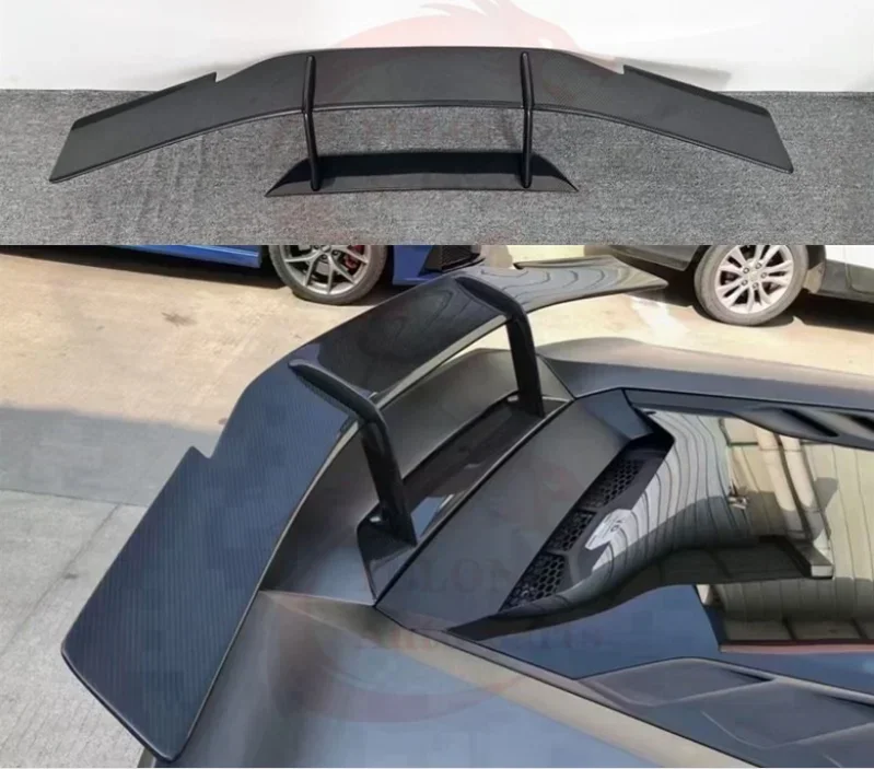 Real Carbon Fiber Rear Wing Lip Diffuser Tail Trunk Spoiler For Lamborghini Huracan LP580 LP610 Upgrad Novi Style
Real Carbon Fiber Rear Wing Lip Diffuser Tail Trunk Spoiler For Lamborghini Huracan LP580 LP610 Upgrad Novi Style