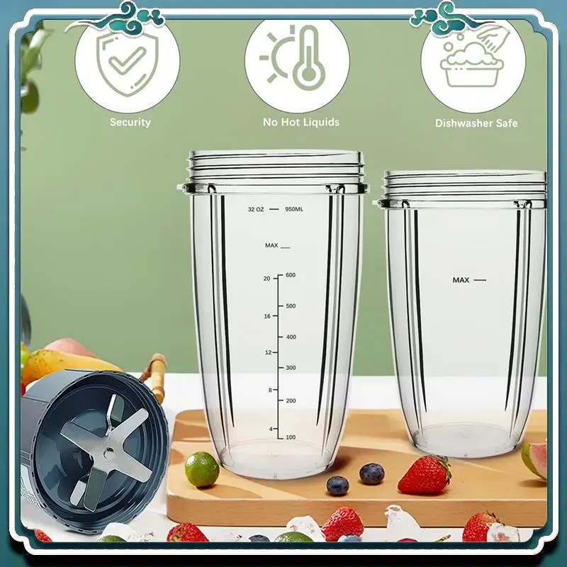 Запасные части для блендера премиум-класса для чашек Nutri Bullet 600 Вт/900 Вт Pro, 32 унции и 24 унции со сменным лезвием экстрактора
Запасные части для блендера премиум-класса для чашек Nutri Bullet 600 Вт/900 Вт Pro, 32 унции и 24 унции со сменным лезвием экстрактора