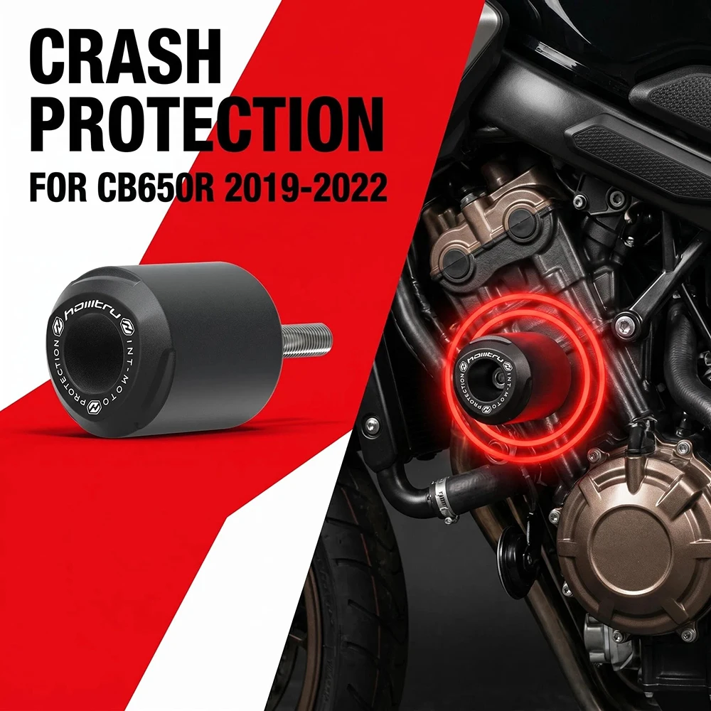 Motorcycle Falling Crash Protector For Honda CB650R 2019-2022 Guards Engine Crash Bobbins
Motorcycle Falling Crash Protector For Honda CB650R 2019-2022 Guards Engine Crash Bobbins