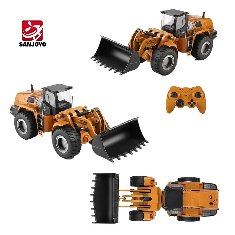 RC Wltoys 14800 Bulldozer 1/14 Scale 2.4GHz Front Loader Construction Tractor Alloy Truck Remote Control RC Car Toy For Kids
RC Wltoys 14800 Bulldozer 1/14 Scale 2.4GHz Front Loader Construction Tractor Alloy Truck Remote Control RC Car Toy For Kids
