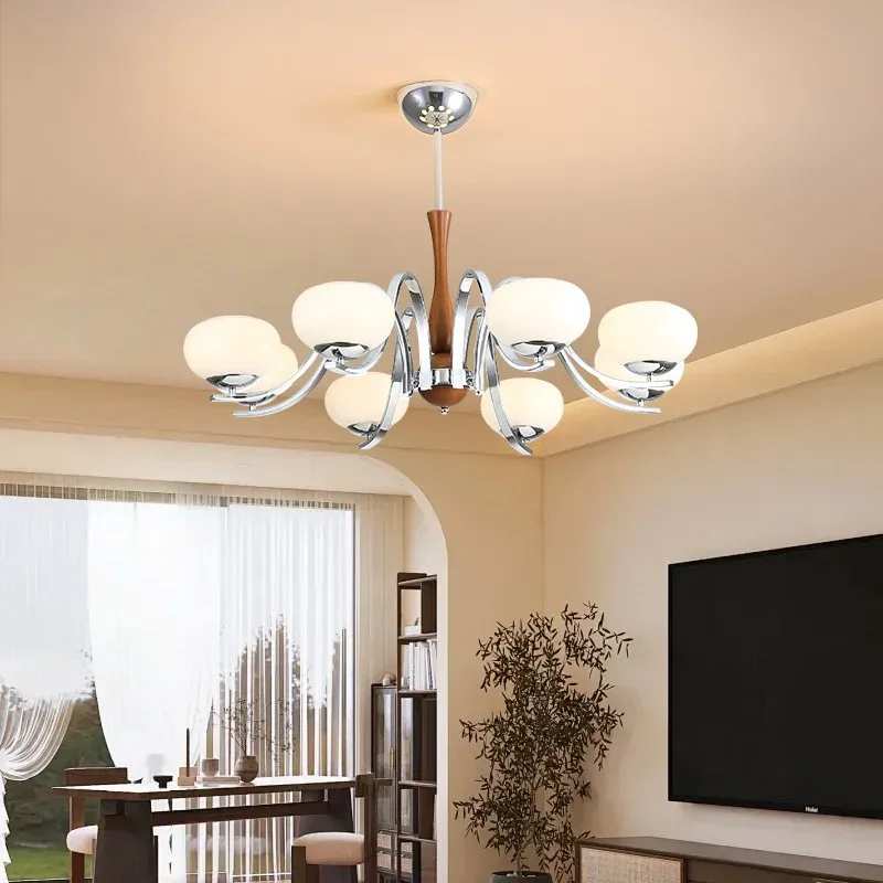 Iron Ceiling Light, French Bauhaus Mid-Century Lamp, Wavy Glass Lampshade Walnut Color Ambient Light forLivingRoom DiningBedroom
Iron Ceiling Light, French Bauhaus Mid-Century Lamp, Wavy Glass Lampshade Walnut Color Ambient Light forLivingRoom DiningBedroom
