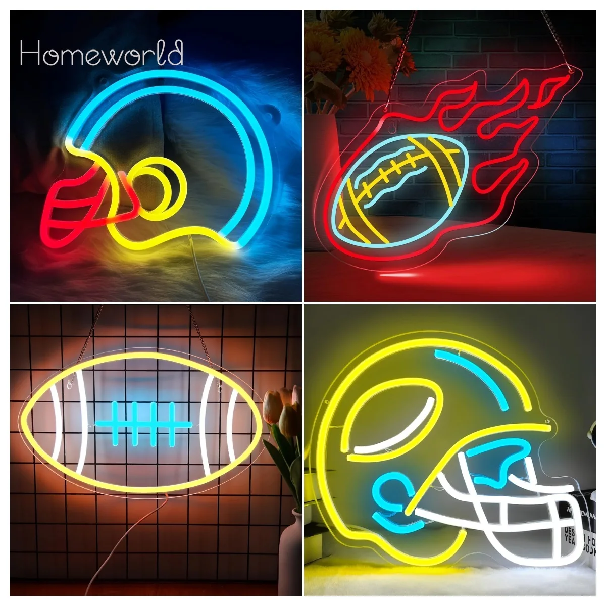 American Football Neon Sign Acrylic LED Neon Lighted Sign USB Dimmer Switch For Home Wall Art Decor Party Club Bar Decoration
American Football Neon Sign Acrylic LED Neon Lighted Sign USB Dimmer Switch For Home Wall Art Decor Party Club Bar Decoration
