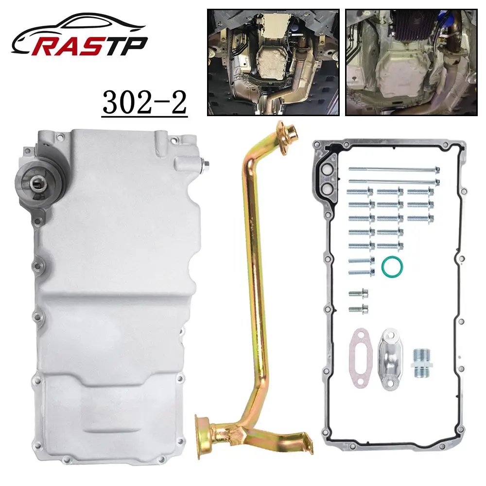 RASTP-LS Engine Swap Oil Pan Kit 302-2 for LS1 LS2 LS3 LS6 4.8L 5.3L 6.0L 6.2L for Chevy/Camaro/Firebird/Nova LCA019-2
RASTP-LS Engine Swap Oil Pan Kit 302-2 for LS1 LS2 LS3 LS6 4.8L 5.3L 6.0L 6.2L for Chevy/Camaro/Firebird/Nova LCA019-2