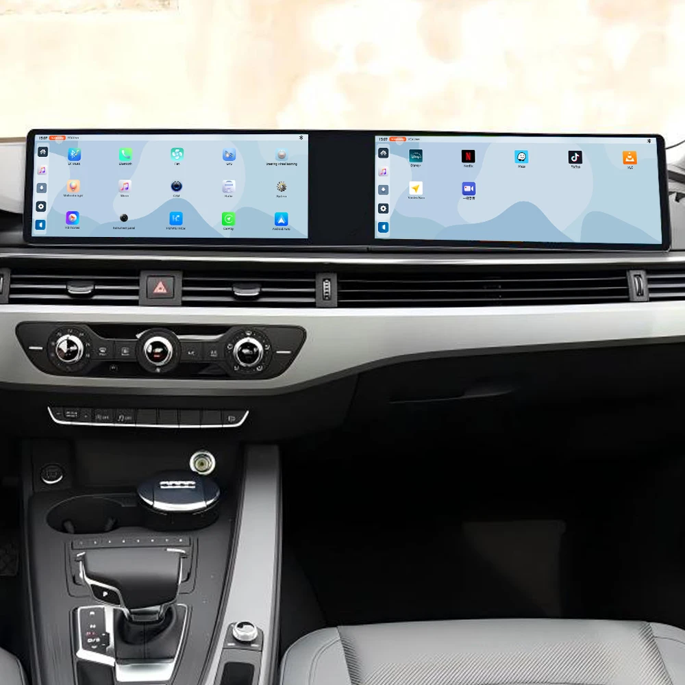 Dual Screen 12.3 inch Carplay Android 14 Car GPS Navigation For Audi A3 2015-2020 Head Unit Multimedia Player Car Radio Auto
Dual Screen 12.3 inch Carplay Android 14 Car GPS Navigation For Audi A3 2015-2020 Head Unit Multimedia Player Car Radio Auto